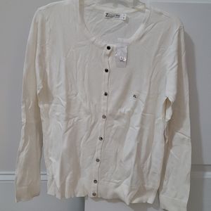 New NY&Co Off White Cardigan Size XL
